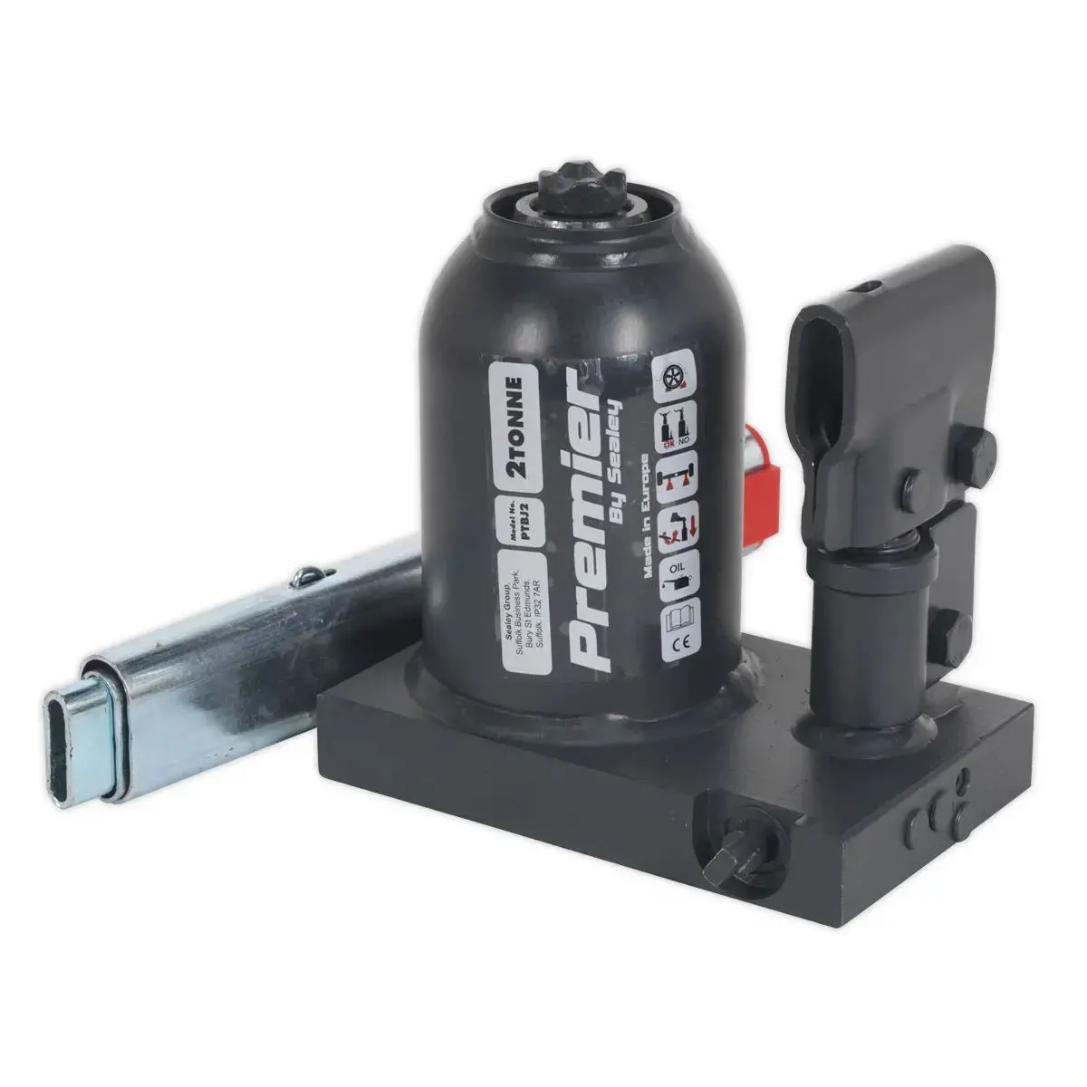Sealey Premier Telescopic Bottle Jack 2 Tonne 1