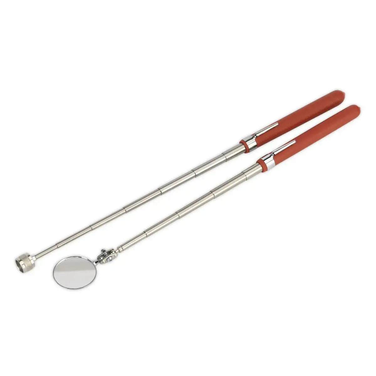 Sealey Premier Telescopic Magnetic Pick-Up & Mirror Set 2Pc 1