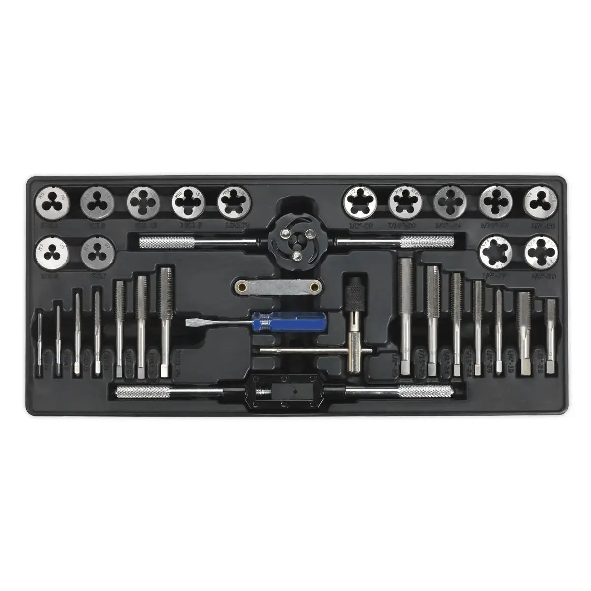 Sealey Premier Tool Tray With Tap & Die Set 33Pc 1