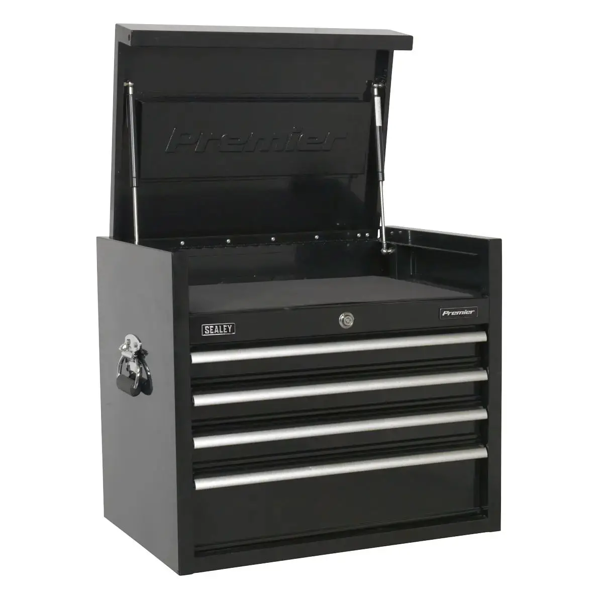 Sealey Premier Topchest 4 Drawer 660Mm Heavy-Duty Black 1