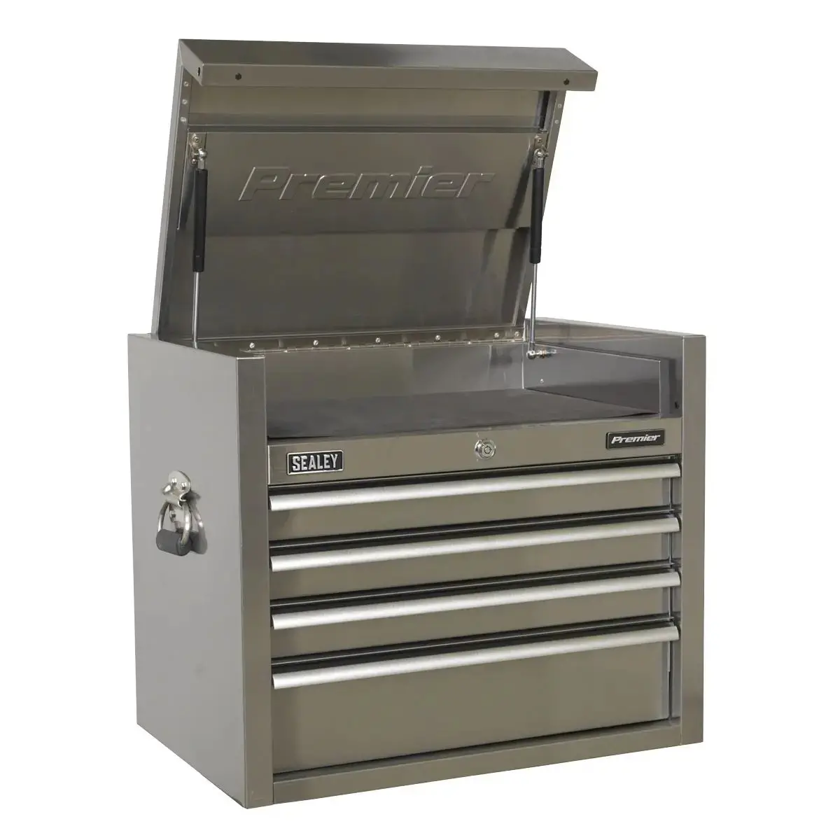 Sealey Premier Topchest 4 Drawer 675Mm Stainless Steel Heavy-Duty 1