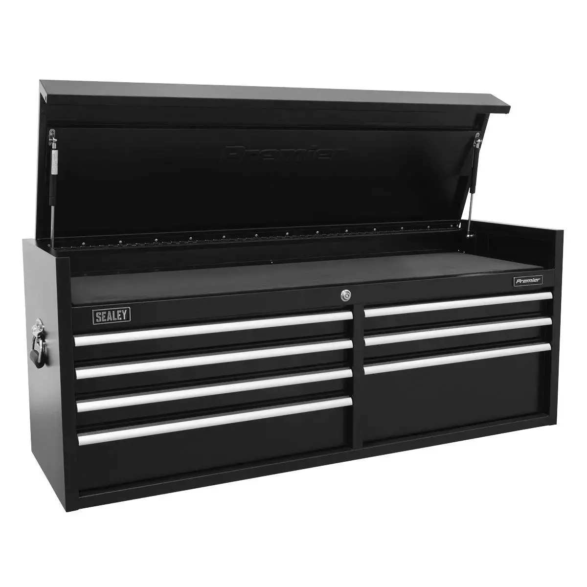 Sealey Premier Topchest 7 Drawer 1415Mm Extra-Wide Heavy-Duty Black 1