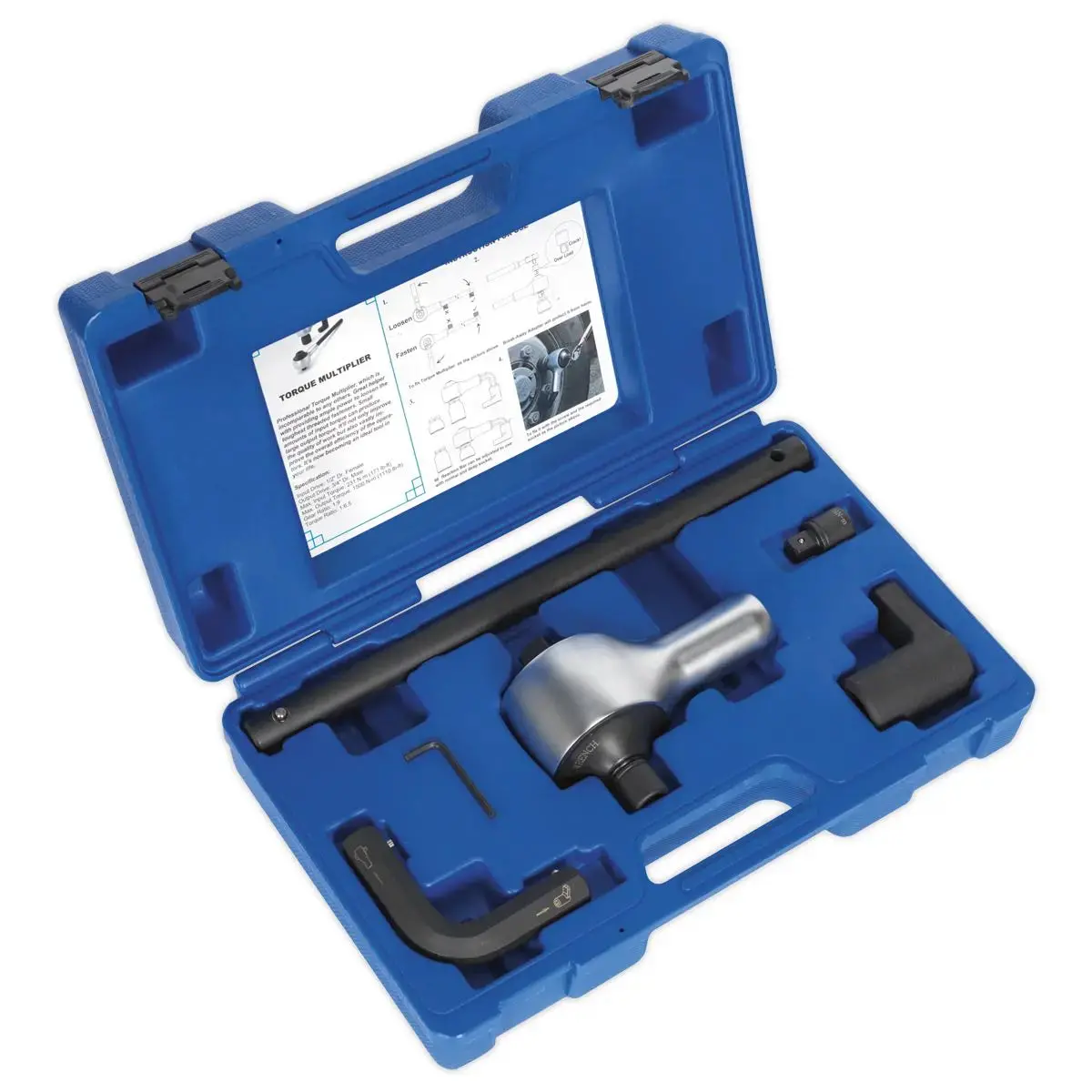 Sealey Premier Torque Multiplier Set 7Pc 1/2"-3/4"Sq Drive 1