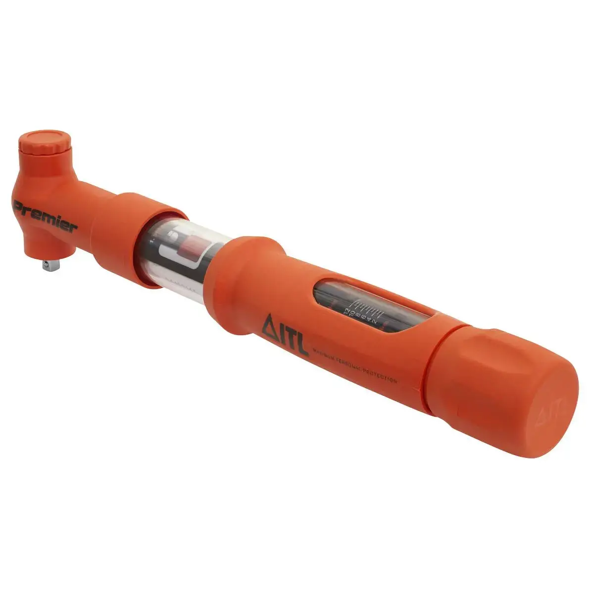 Sealey Premier Torque Wrench Insulated 1/4"Sq Drive 2-12Nm 1
