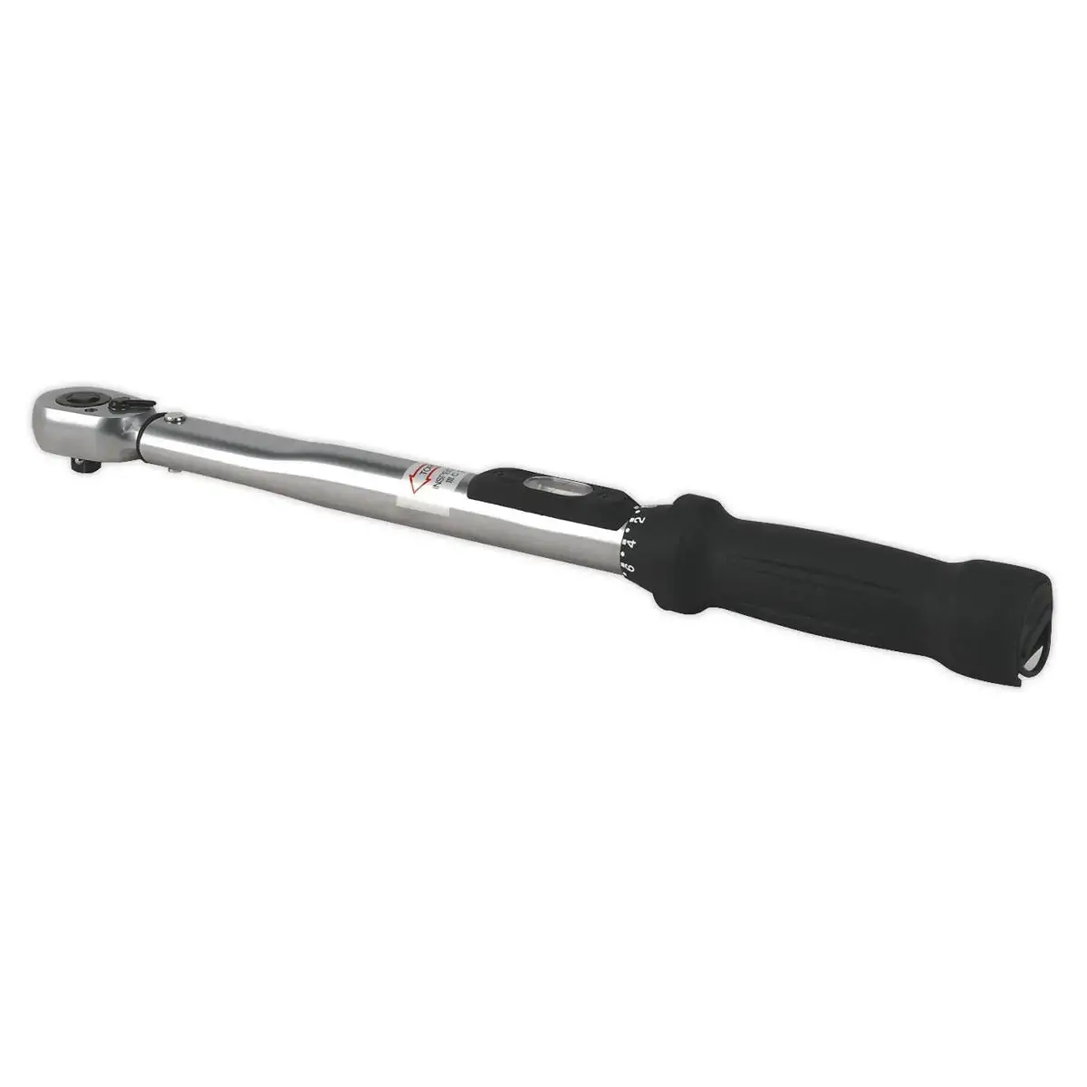 Sealey Premier Torque Wrench Locking Micrometer Style 3/8"Sq Drive10-110Nm(10-80Lb.Ft) Calibrated 1