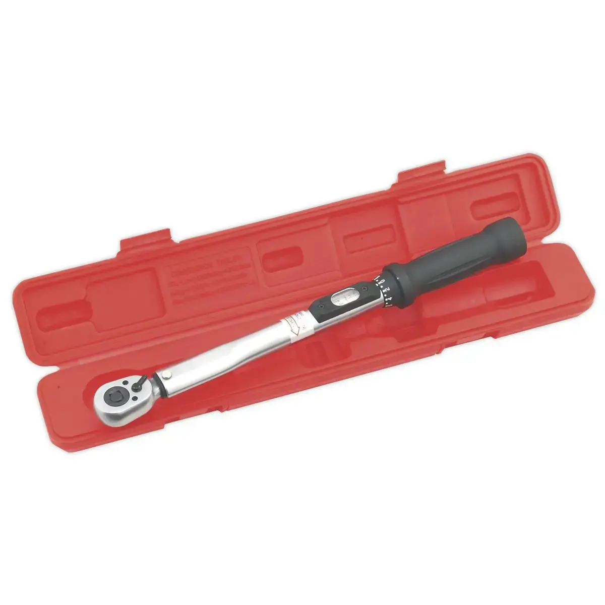 Sealey Premier Torque Wrench Locking Micrometer Style 3/8"Sq Drive10-110Nm(10-80Lb.Ft) Calibrated 2