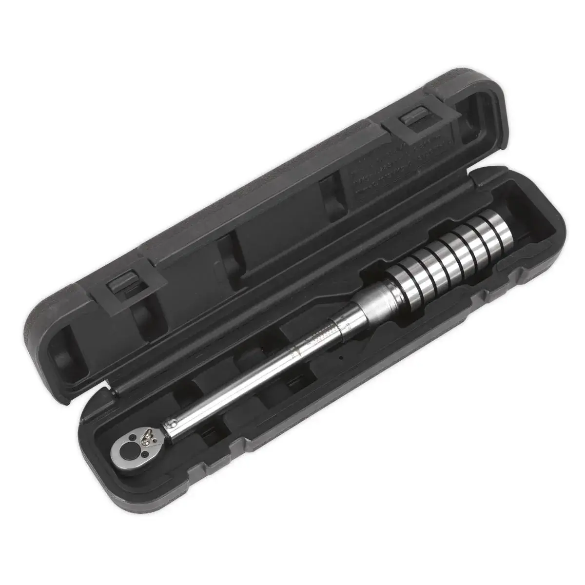Sealey Premier Torque Wrench Micrometer Style 3/8"Sq Drive 20-100Nm(14.8-73.8Lb.Ft) - Calibrated 2
