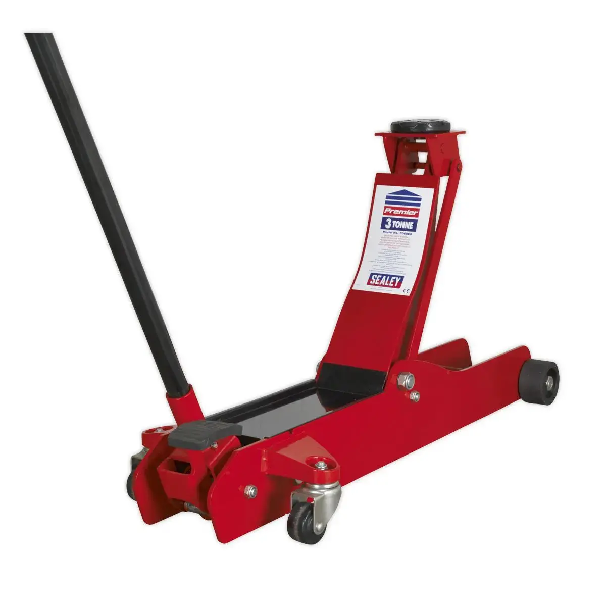 Sealey Premier Trolley Jack 3 Tonne European Style 1