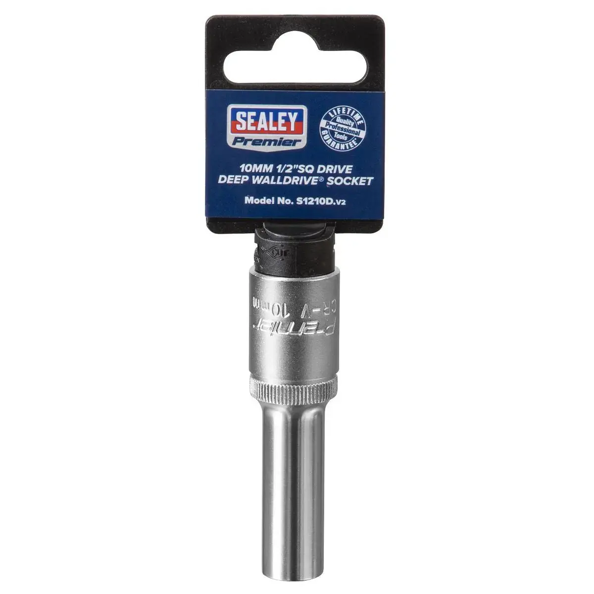 Sealey Premier Walldrive® Socket 10Mm Deep 1/2"Sq Drive 2