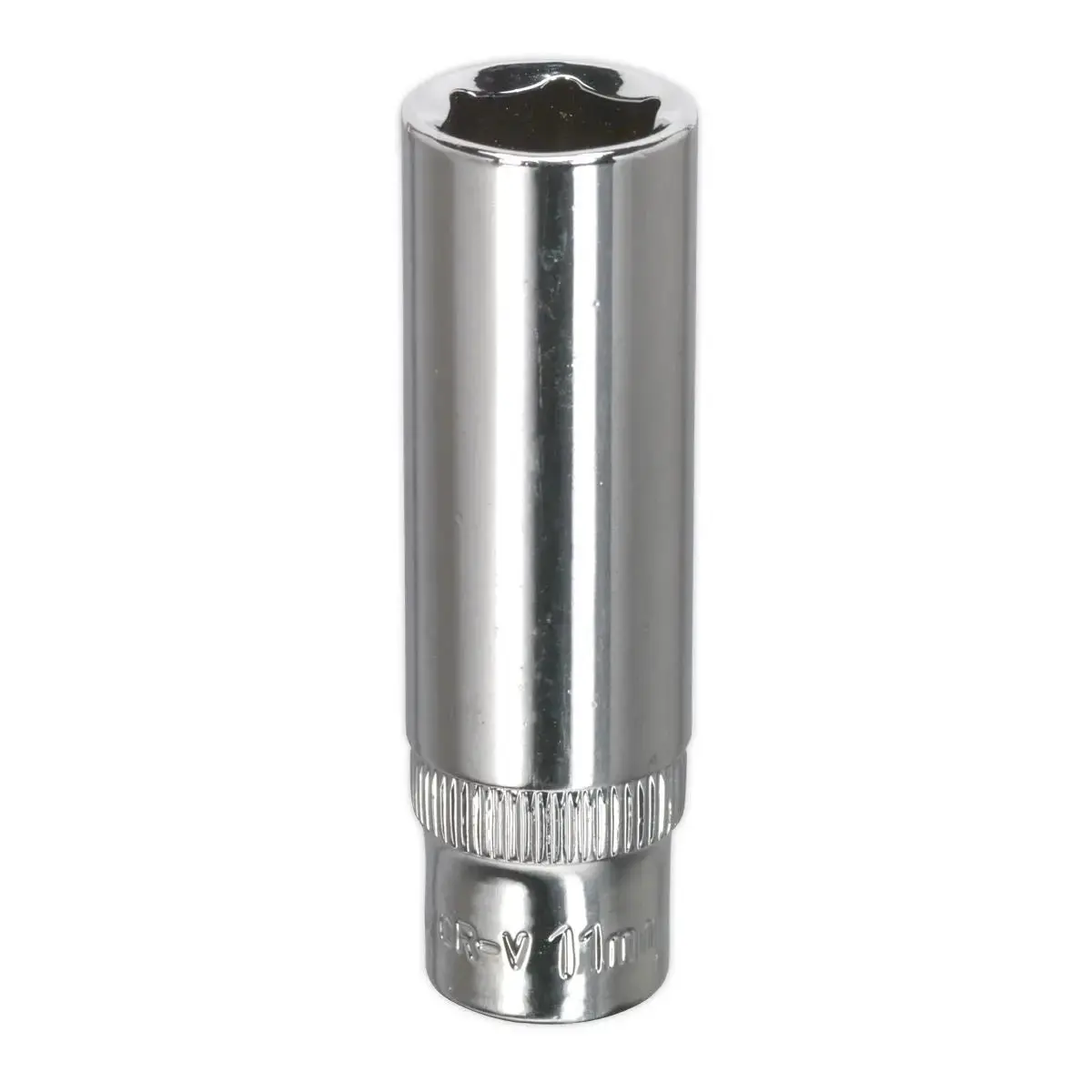 Sealey Premier Walldrive® Socket 11Mm Deep 1/4"Sq Drive Fully Polished 1