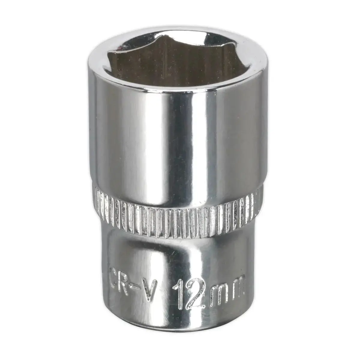 Sealey Premier Walldrive® Socket 12Mm 1/4"Sq Drive Fully Polished 1