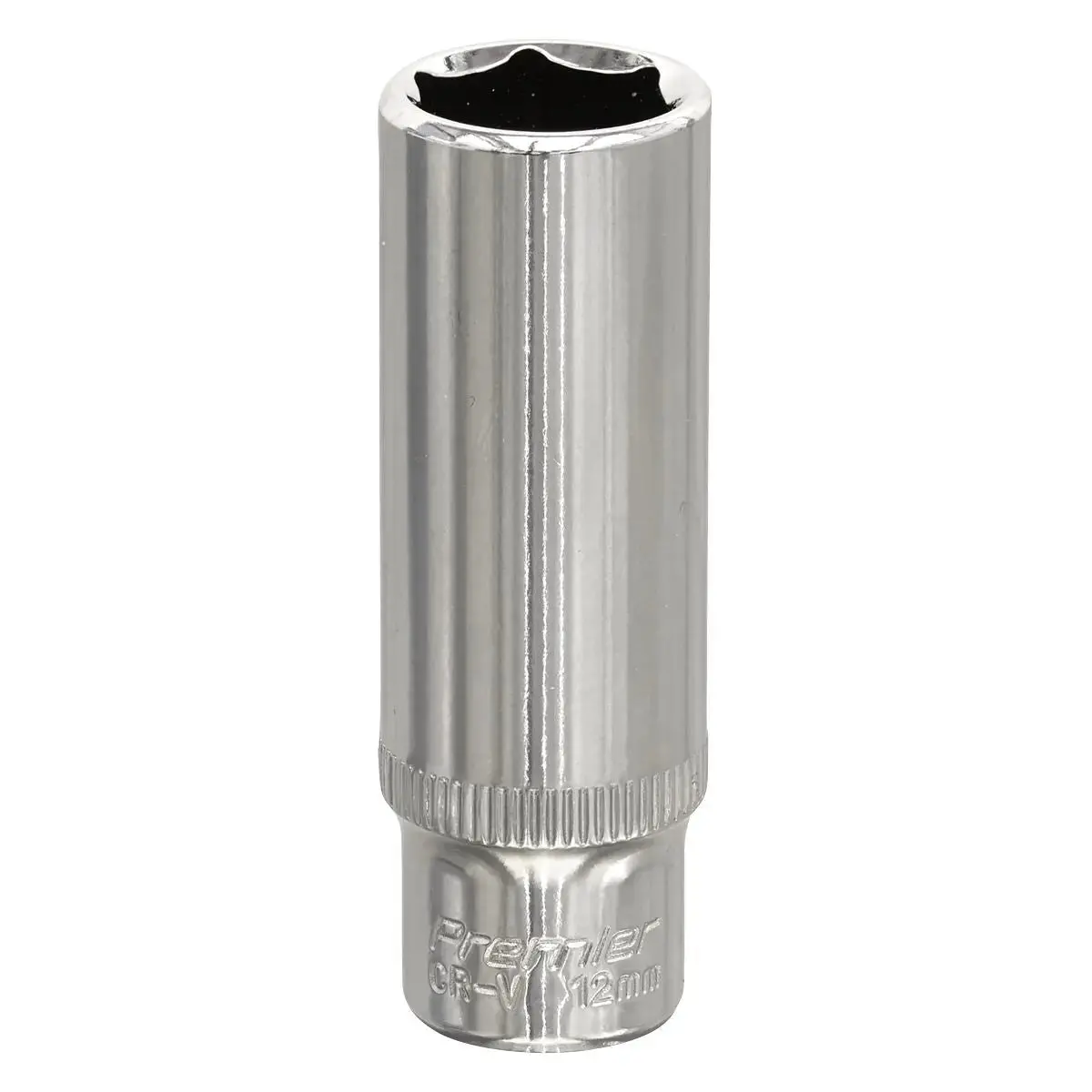 Sealey Premier Walldrive® Socket 12Mm Deep 1/4"Sq Drive Fully Polished 1