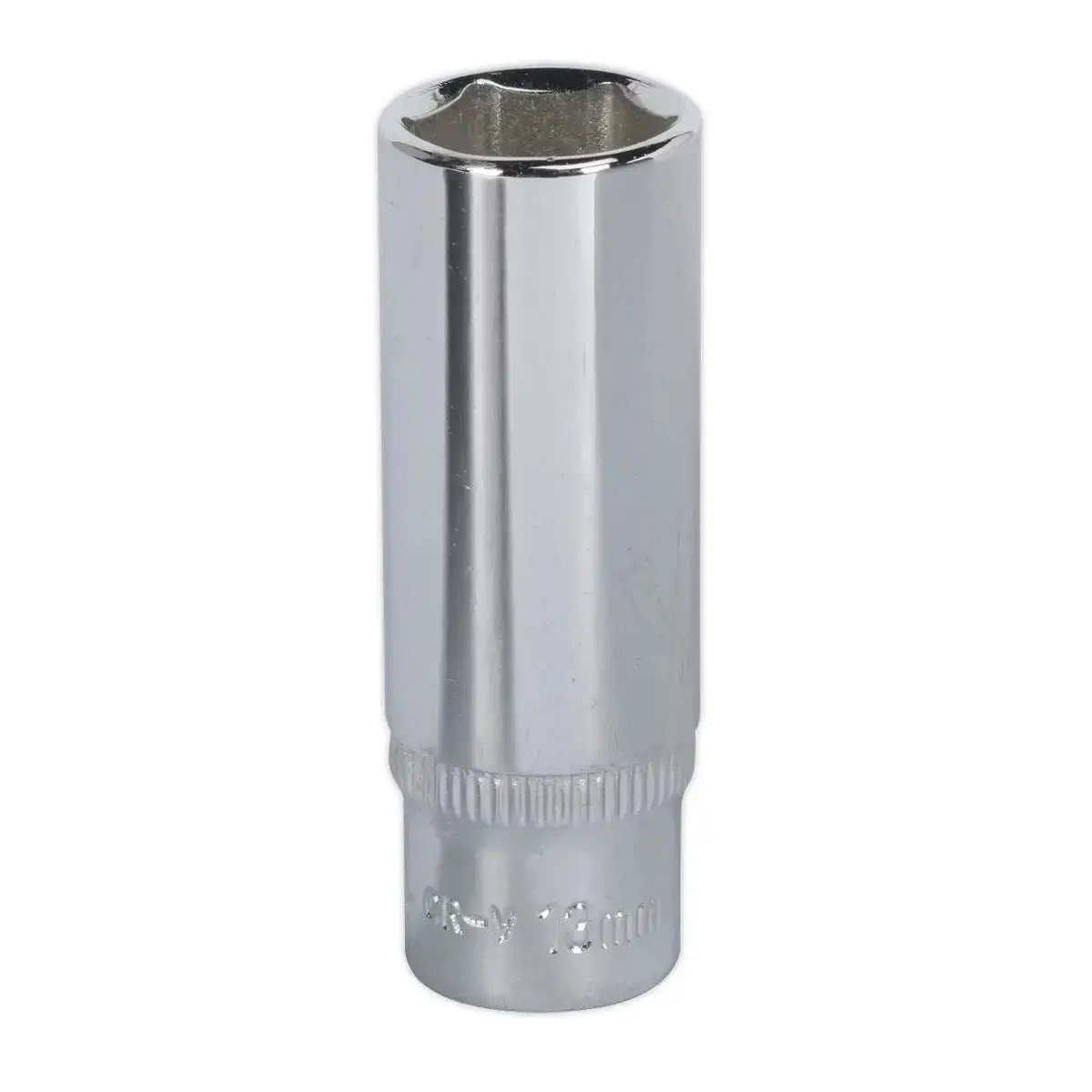 Sealey Premier Walldrive® Socket 13Mm Deep 1/4"Sq Drive Fully Polished 1