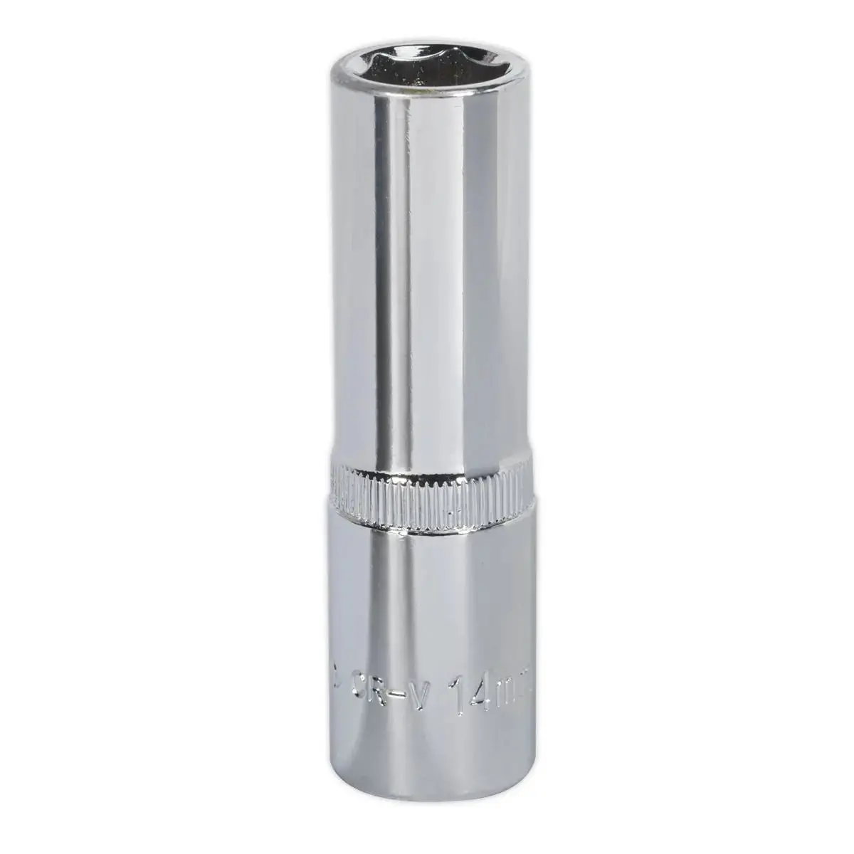 Sealey Premier Walldrive® Socket 14Mm Deep 1/2"Sq Drive Fully Polished 1