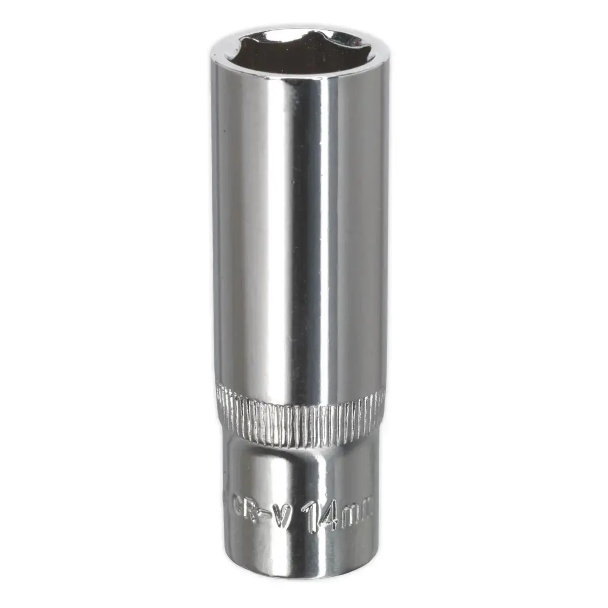 Sealey Premier Walldrive® Socket 14Mm Deep 3/8"Sq Drive Fully Polished 1