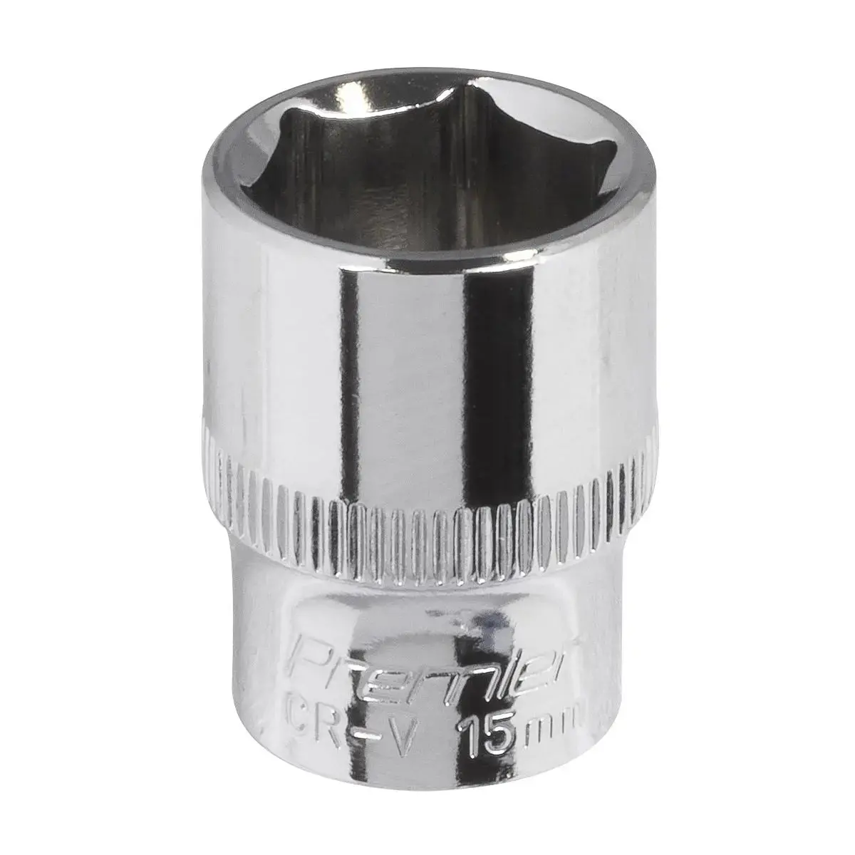 Sealey Premier Walldrive® Socket 15Mm 3/8"Sq Drive Fully Polished 1