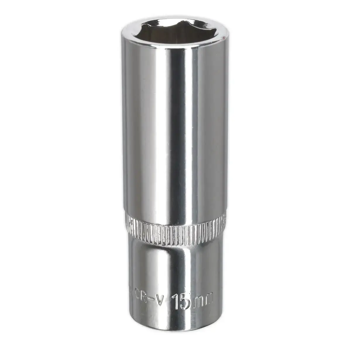Sealey Premier Walldrive® Socket 15Mm Deep 3/8"Sq Drive Fully Polished 1