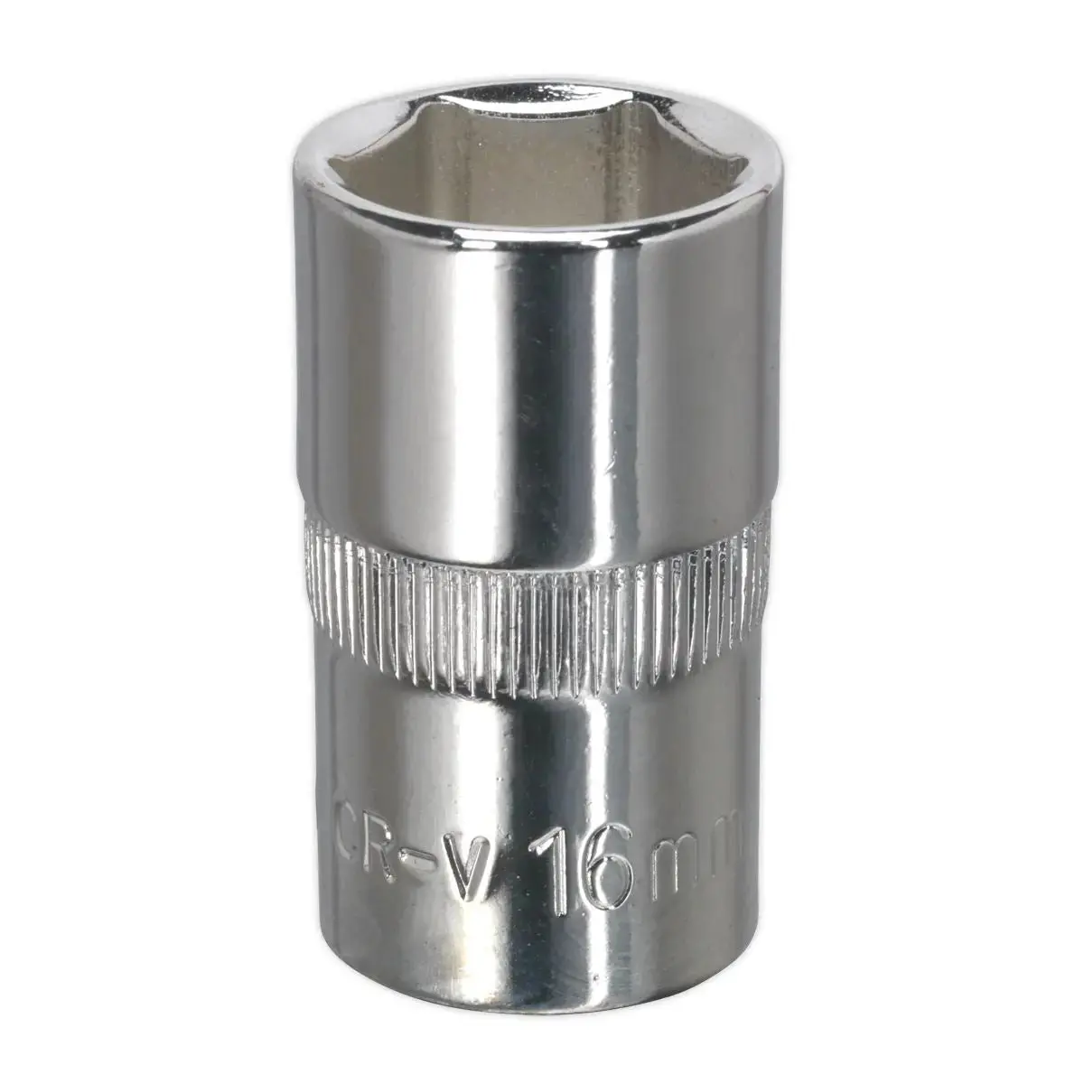 Sealey Premier Walldrive® Socket 16Mm 1/2"Sq Drive Fully Polished 1