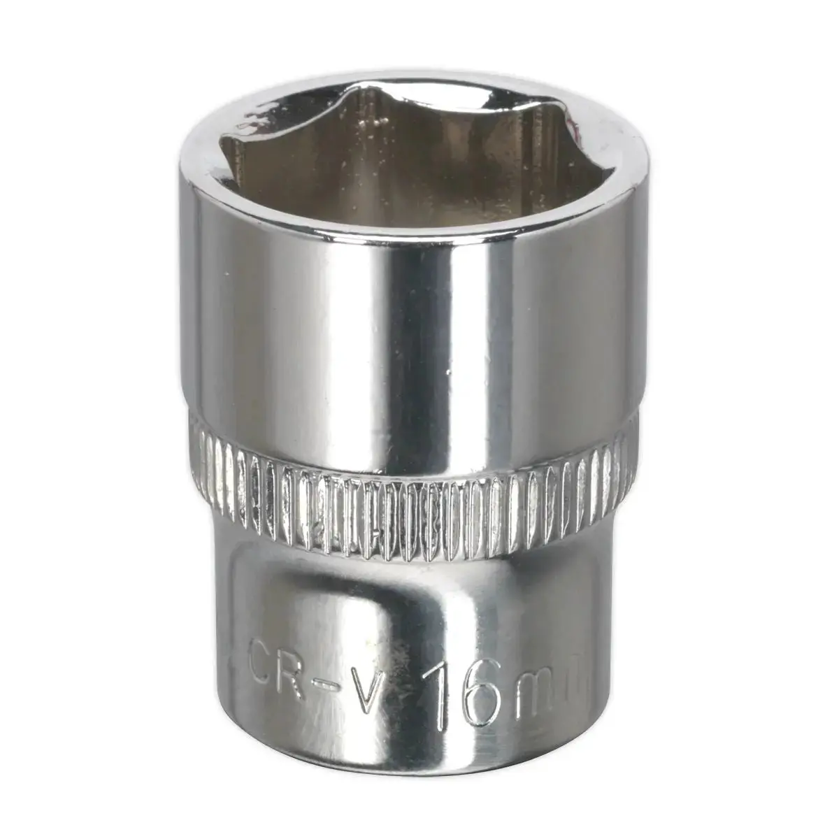 Sealey Premier Walldrive® Socket 16Mm 3/8"Sq Drive Fully Polished 1