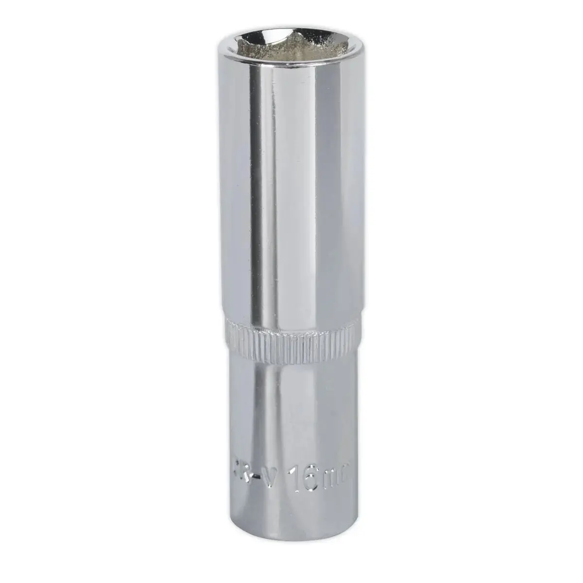 Sealey Premier Walldrive® Socket 16Mm Deep 1/2"Sq Drive Fully Polished 1