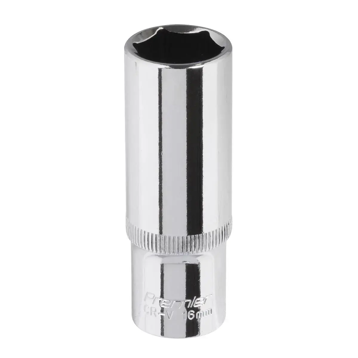 Sealey Premier Walldrive® Socket 16Mm Deep 3/8"Sq Drive Fully Polished 1