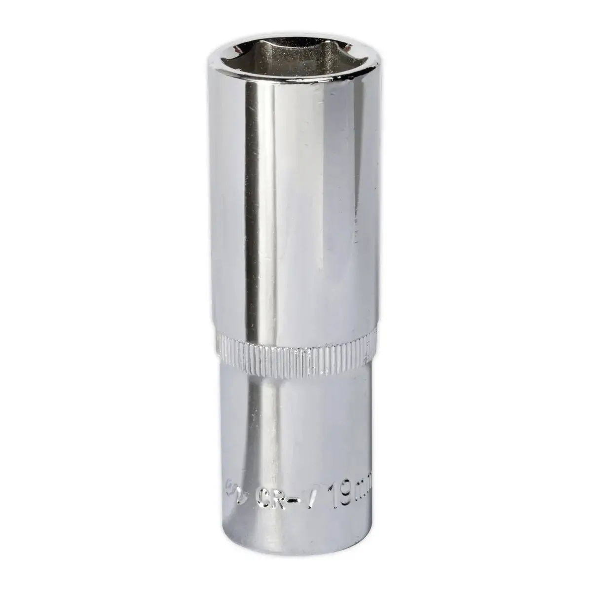 Sealey Premier Walldrive® Socket 19Mm Deep 1/2"Sq Drive Fully Polished 1