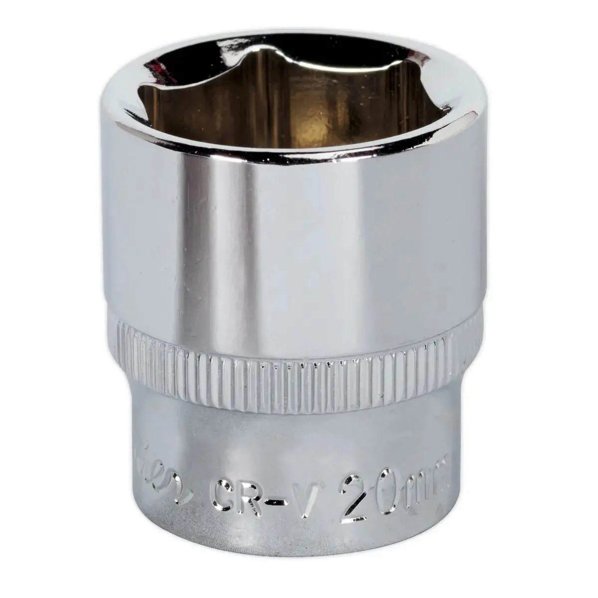 Sealey Premier Walldrive® Socket 20Mm 3/8"Sq Drive Fully Polished 1