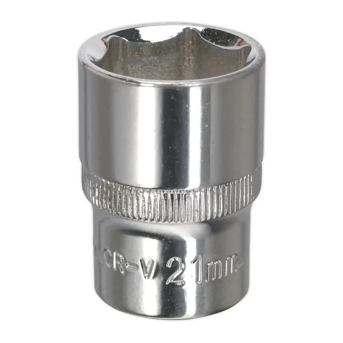 Sealey Premier Walldrive® Socket 21Mm 1/2"Sq Drive Fully Polished 1