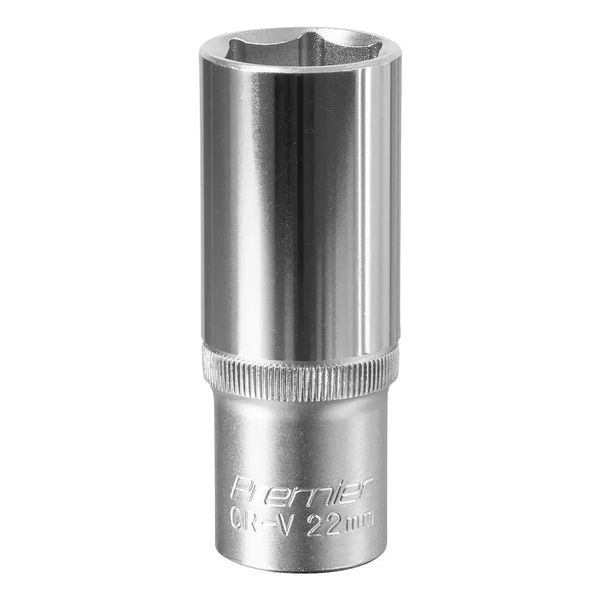 Sealey Premier Walldrive® Socket 22Mm Deep 1/2"Sq Drive 1