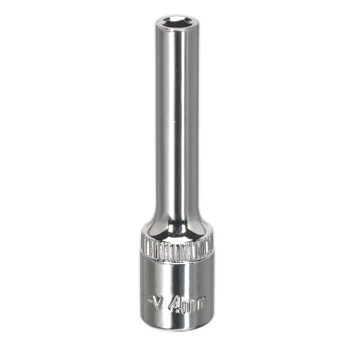 Sealey Premier Walldrive® Socket 4Mm Deep 1/4"Sq Drive Fully Polished 1