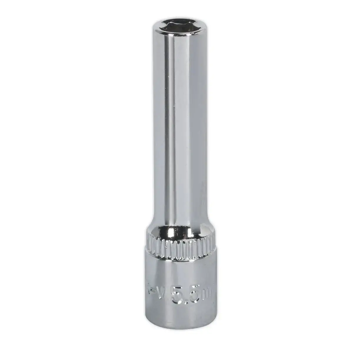 Sealey Premier Walldrive® Socket 5.5Mm 1/4"Sq Drive Deep Fully Polished 1