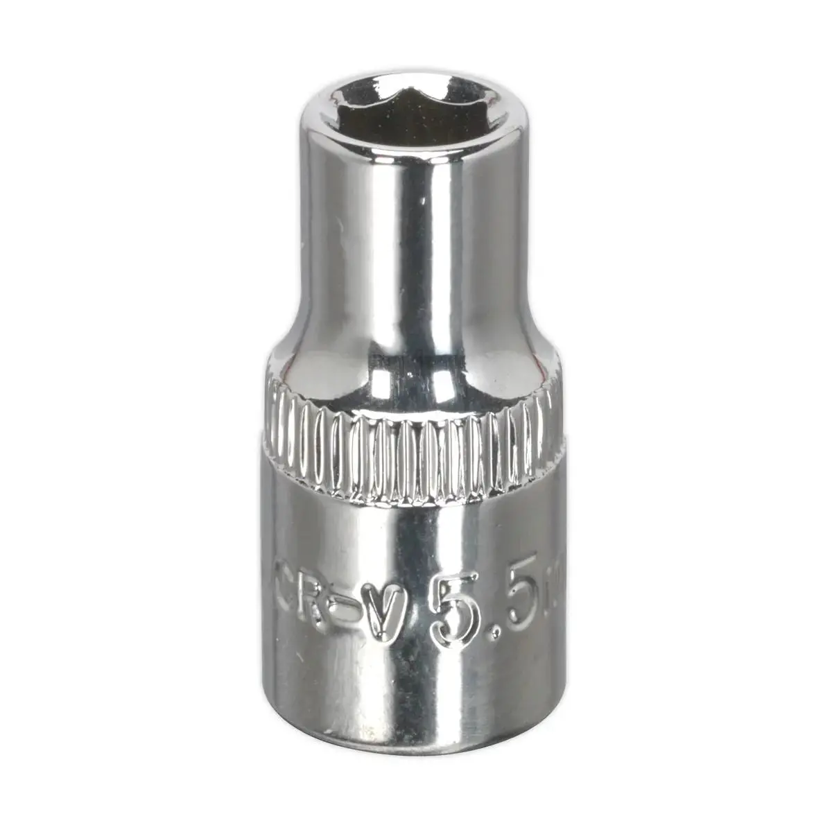 Sealey Premier Walldrive® Socket 5.5Mm 1/4"Sq Drive Fully Polished 1