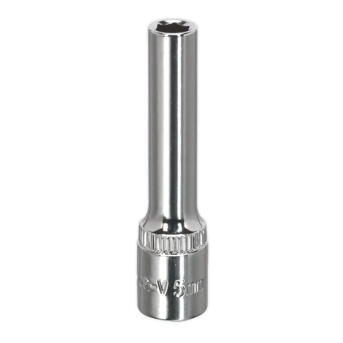 Sealey Premier Walldrive® Socket 5Mm Deep 1/4"Sq Drive Fully Polished 1