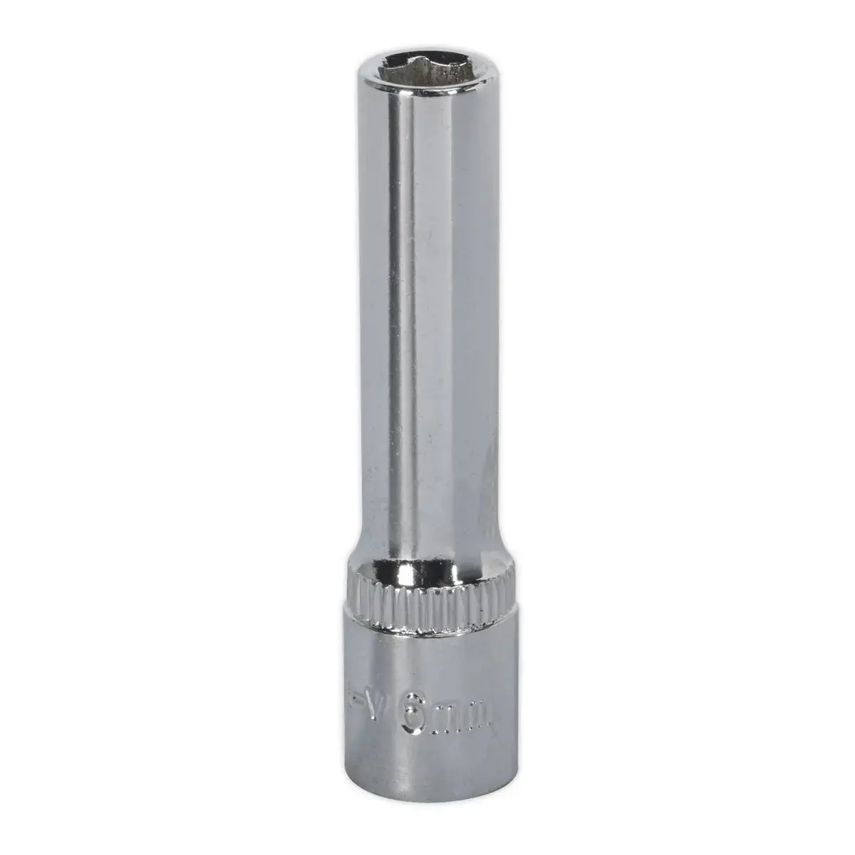 Sealey Premier Walldrive® Socket 6Mm Deep 1/4"Sq Drive Fully Polished 1