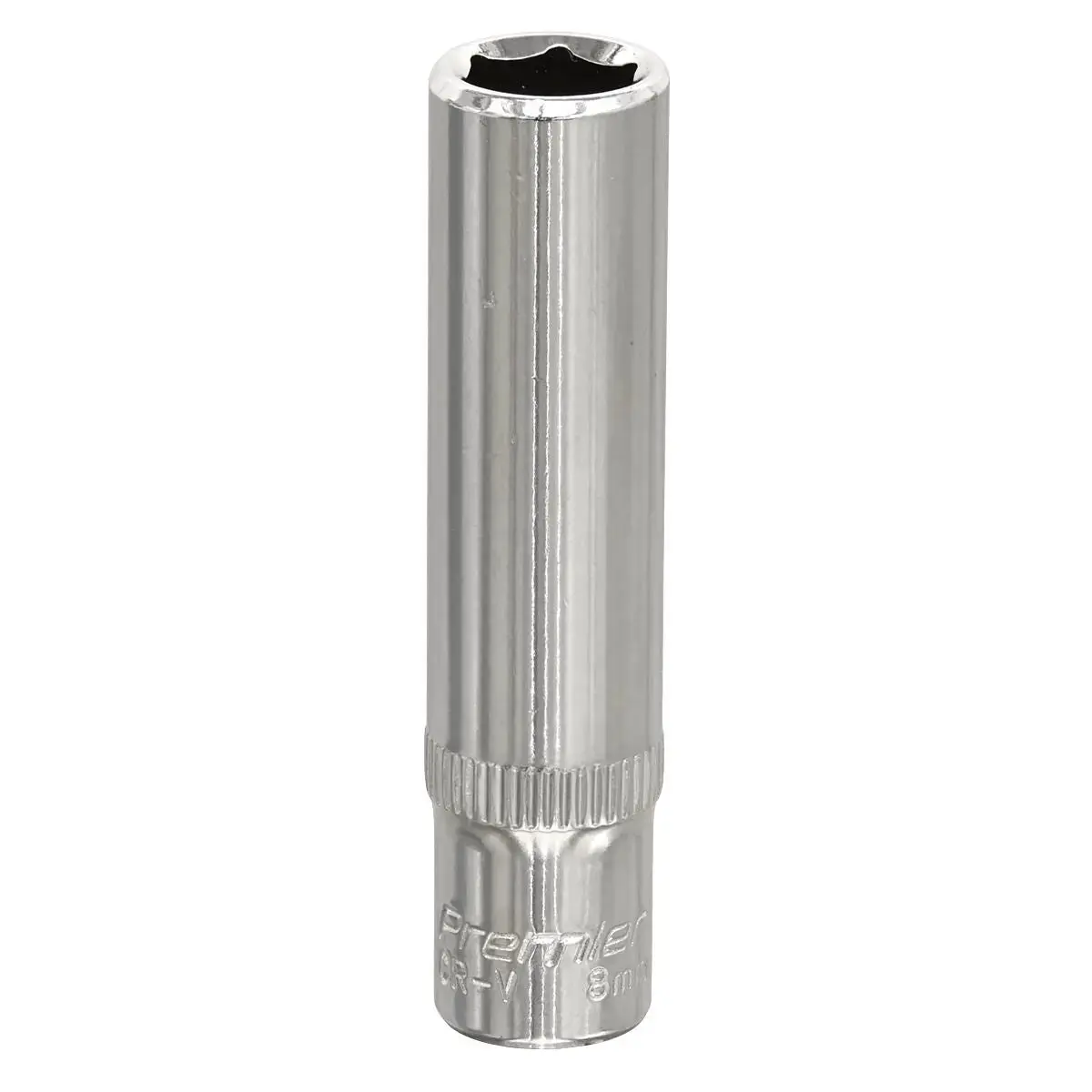 Sealey Premier Walldrive® Socket 8Mm Deep 1/4"Sq Drive Fully Polished 1