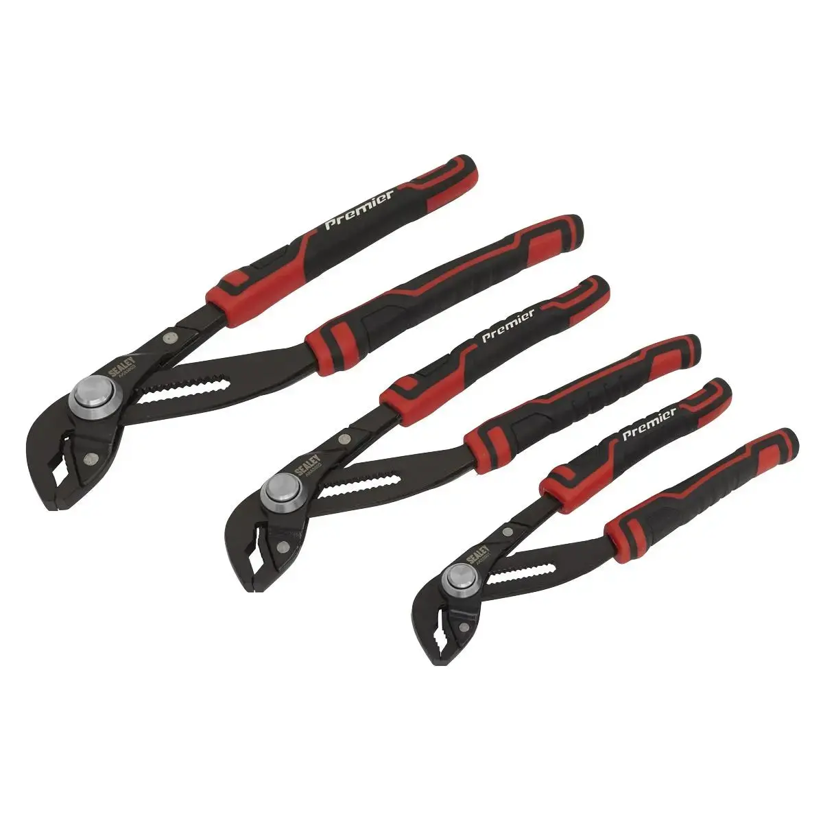 Sealey Premier Water Pump Pliers Set 3Pc Quick Release 1