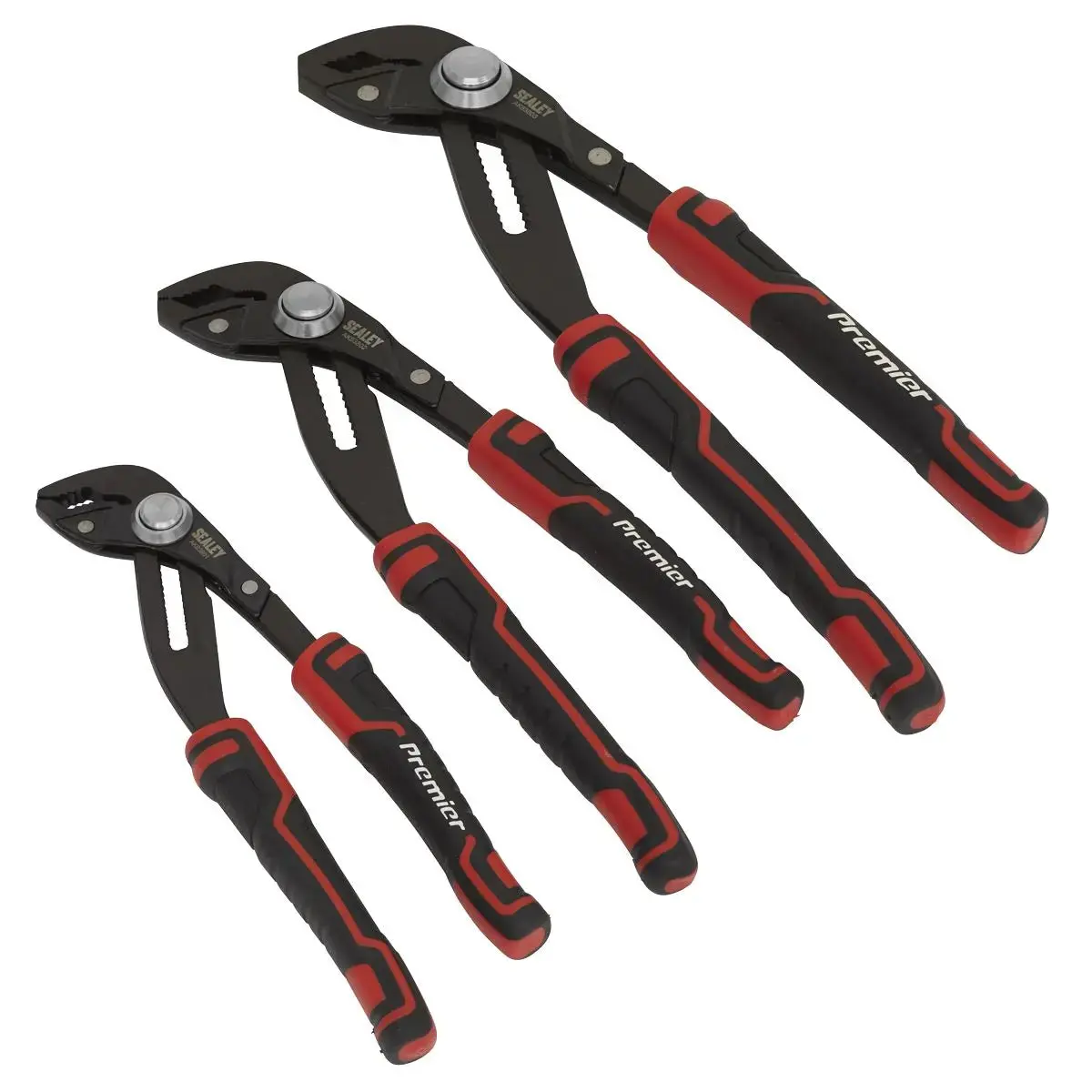 Sealey Premier Water Pump Pliers Set 3Pc Quick Release 2