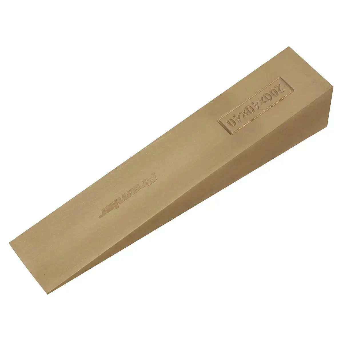Sealey Premier Wedge 200 X 40 X 40Mm - Non-Sparking 2