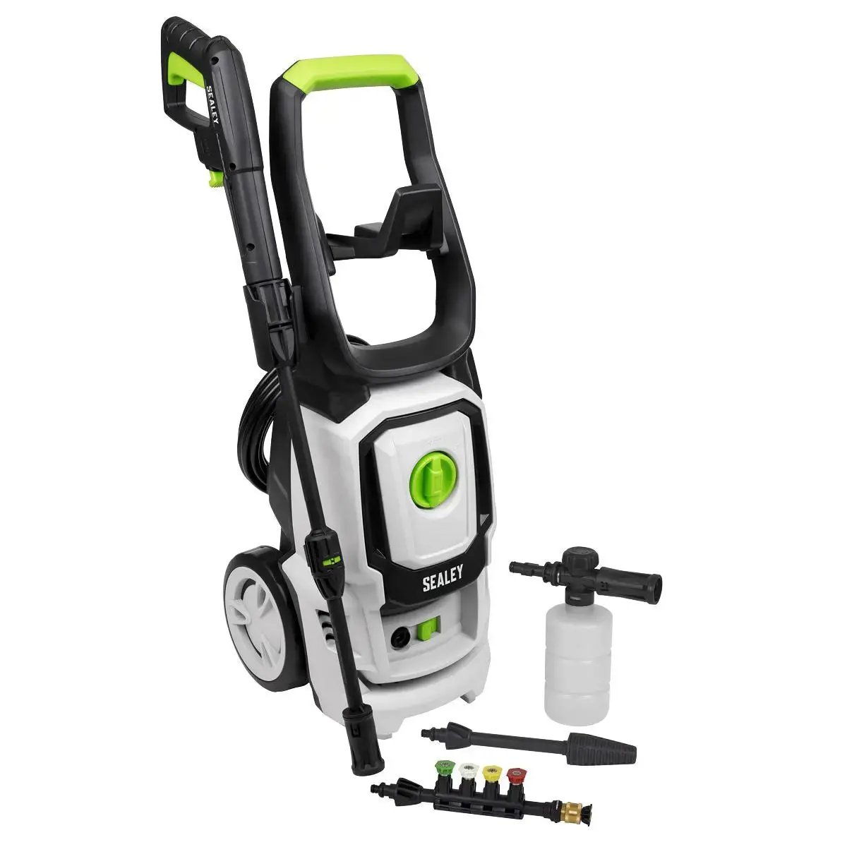 Sealey Pressure Washer 130Bar 420L/Hr With Tss & Rotablast® Nozzle 1