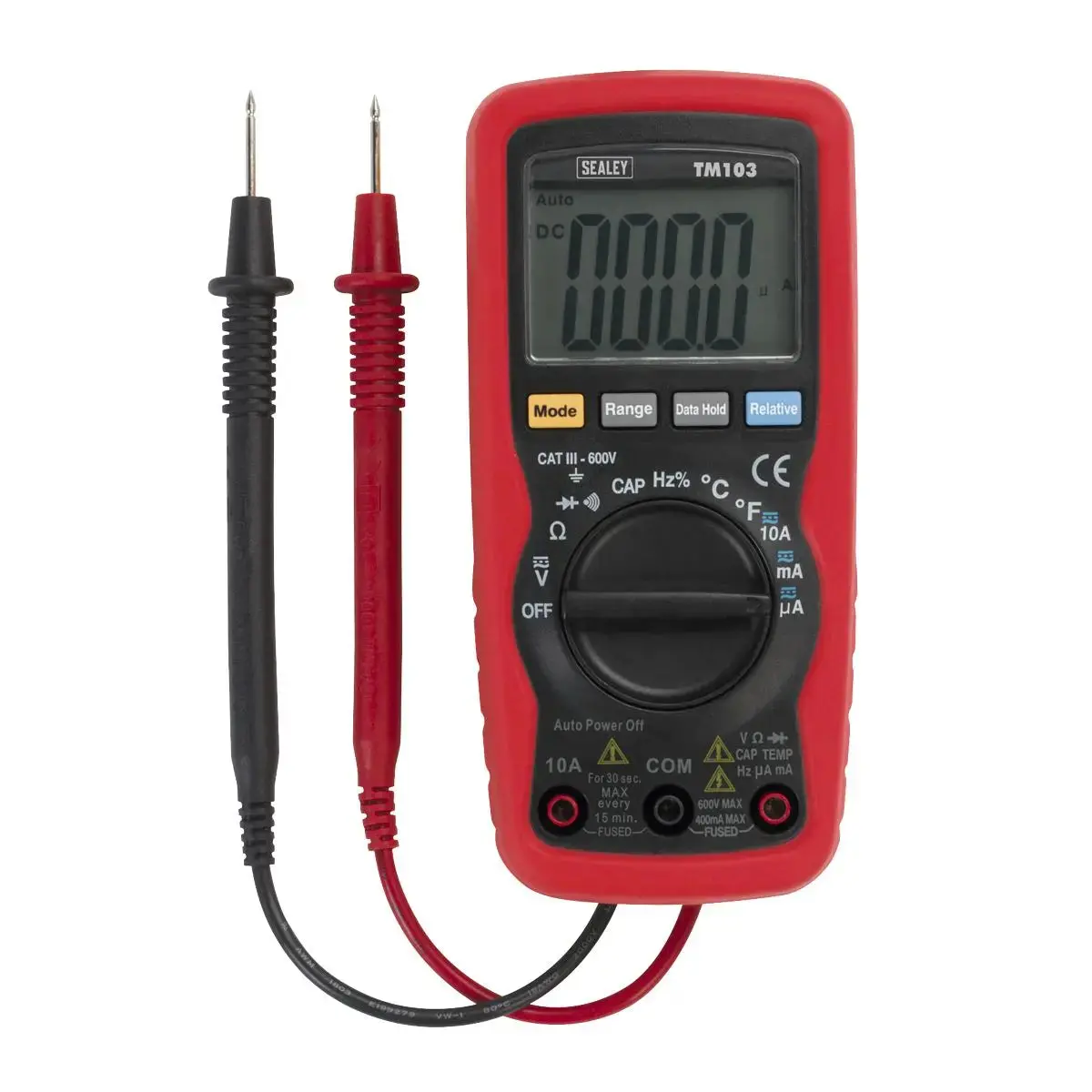 Sealey Professional Auto-Ranging Digital Multimeter - 11-Function 1
