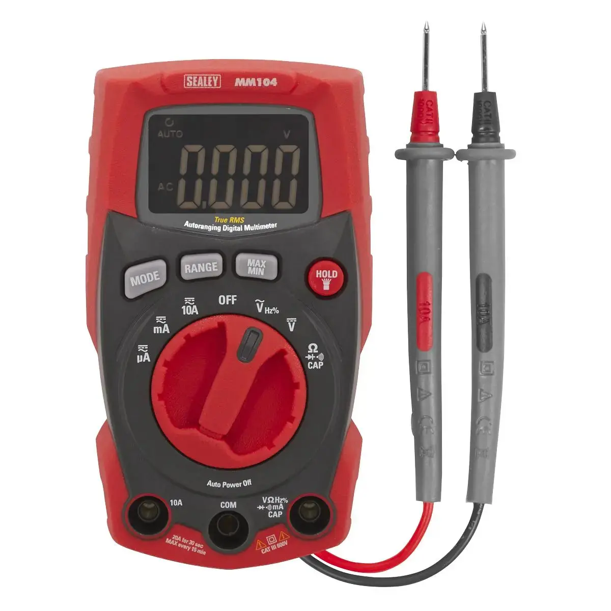 Sealey Professional Auto Ranging Digital Multimeter 1