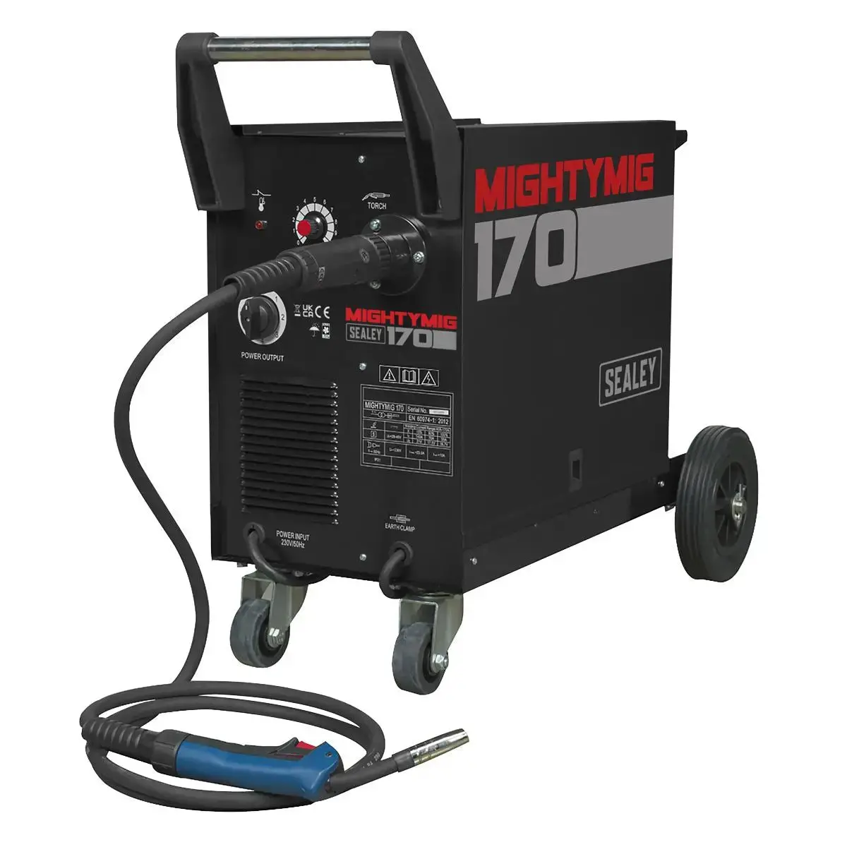 Sealey Professional Gas/Gasless Mig Welder 170A With Euro Torch 1