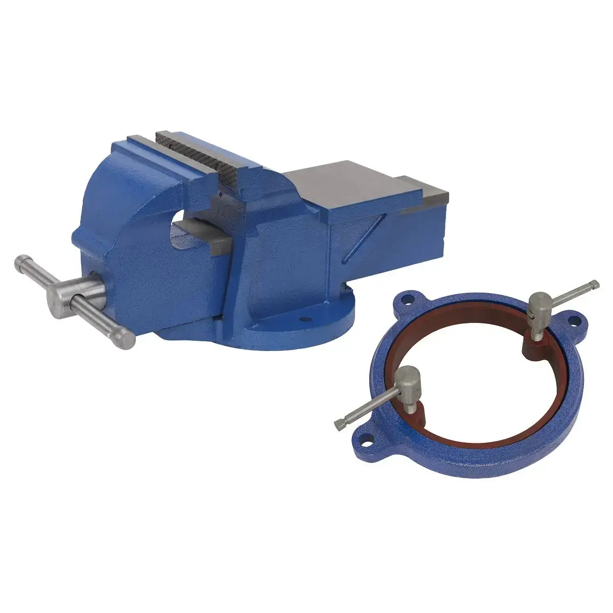 Sealey Professional Heavy-Duty Vice 150Mm With Swivel Base 1