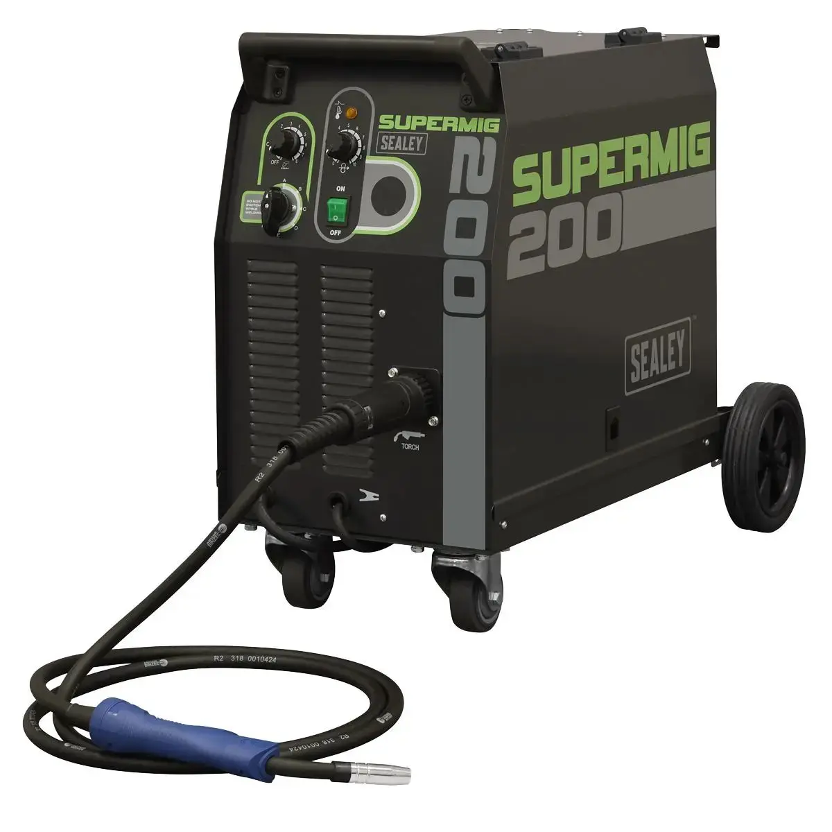 Sealey Professional Mig Welder 200A 230V With Binzel® Euro Torch 1