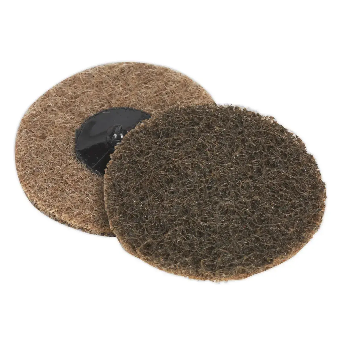 Sealey Quick-Change Preparation Pad Ø75mm Coarse Pack Of 10 1
