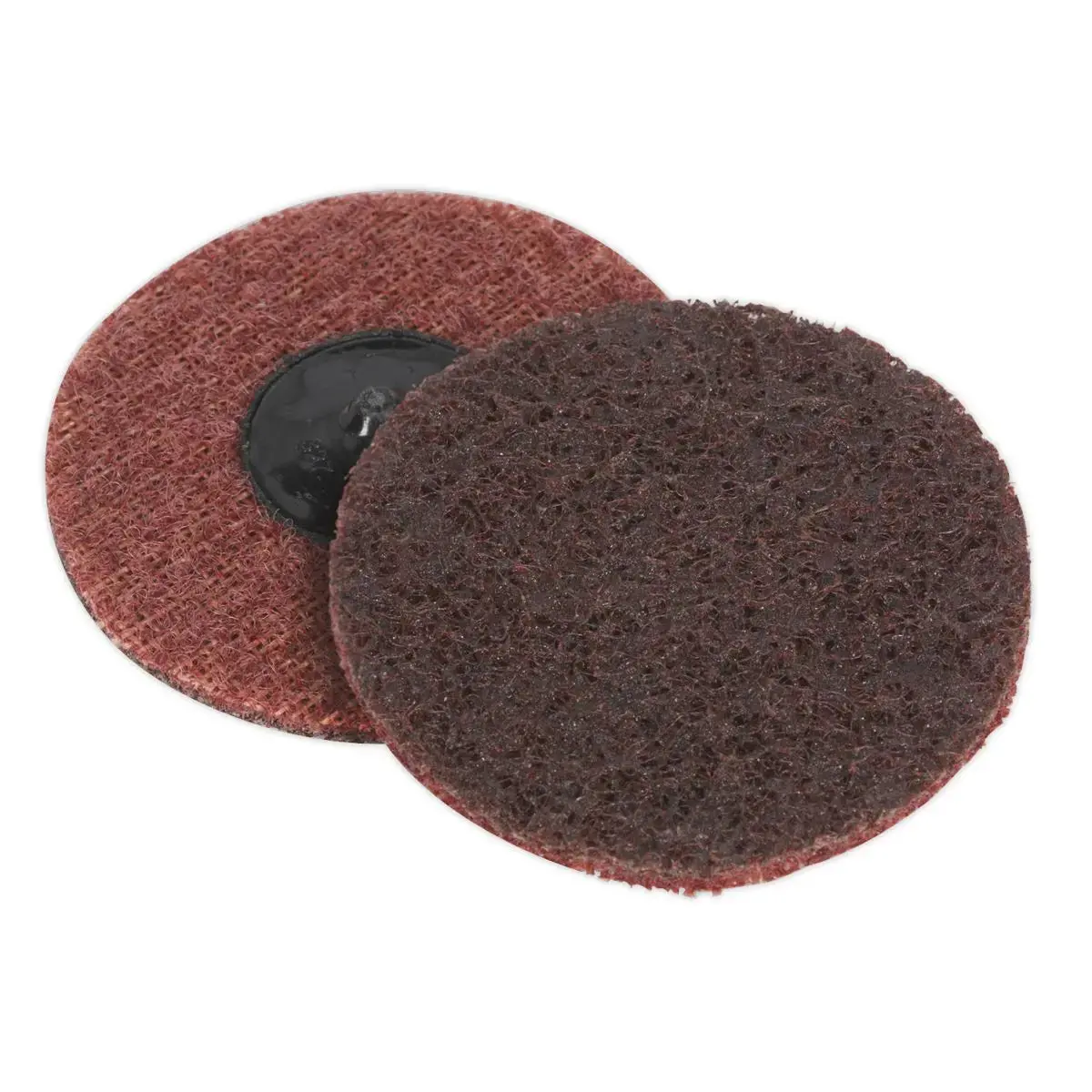 Sealey Quick-Change Preparation Pad Ø75mm Medium Pack Of 10 1