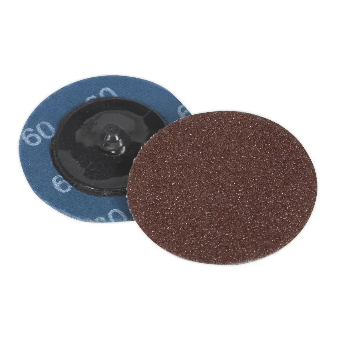 Sealey Quick-Change Sanding Disc Ø50mm 60Grit Pack Of 10 1
