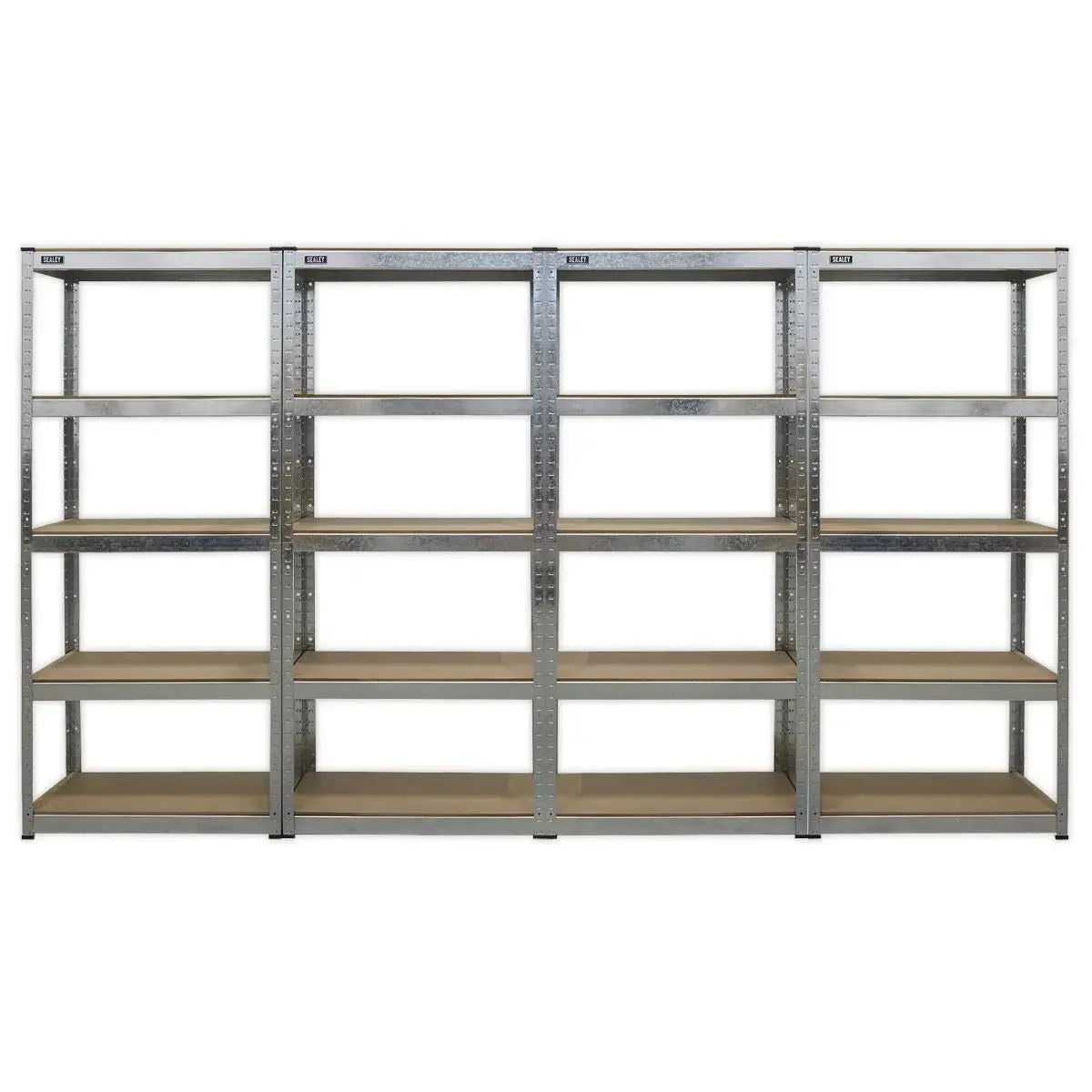 Sealey Racking Unit 5 Shelf 150Kg Capacity Per Level - Set Of 4 1