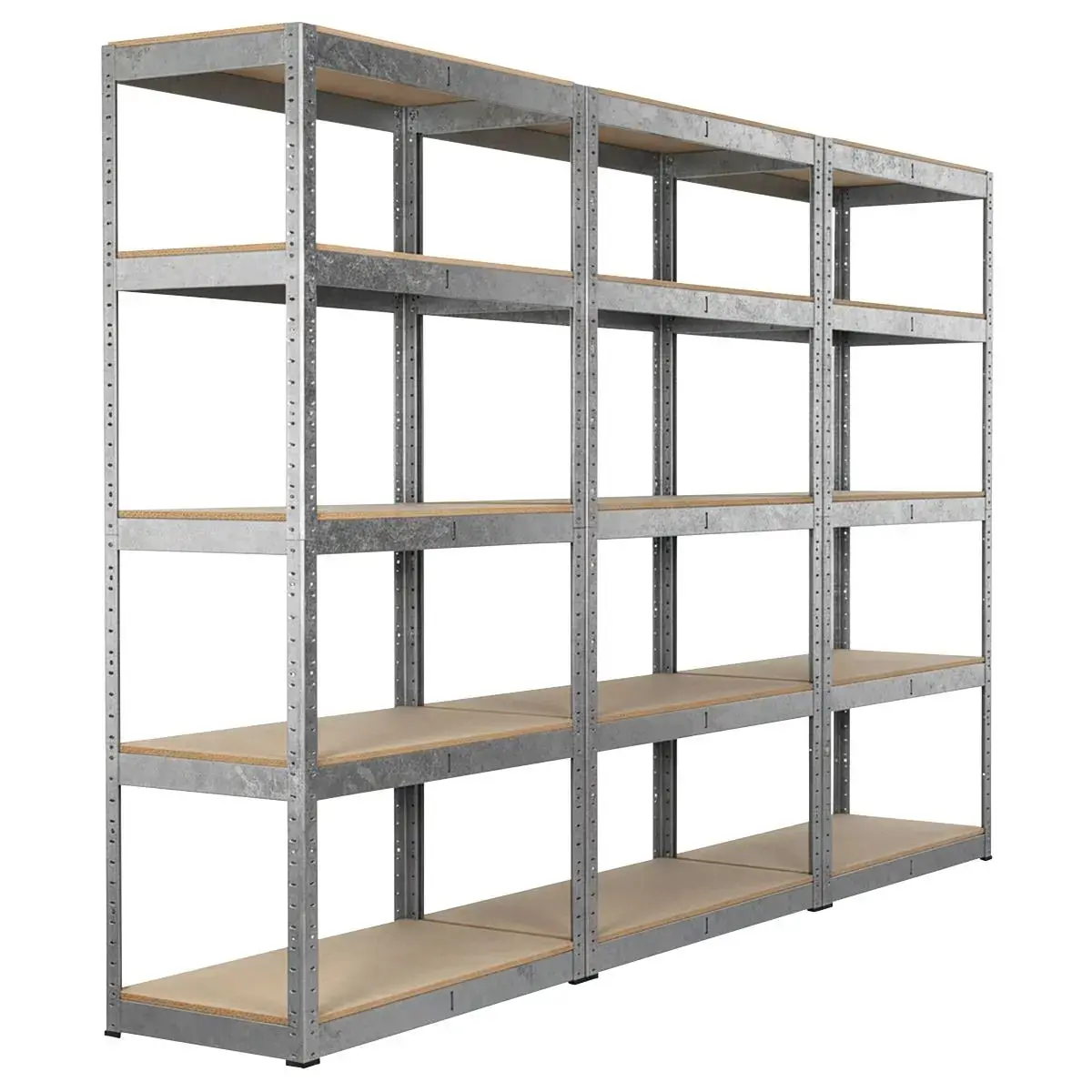 Sealey Racking Unit With 5 Shelves 350Kg Capacity Per Level - Set Of 3 1