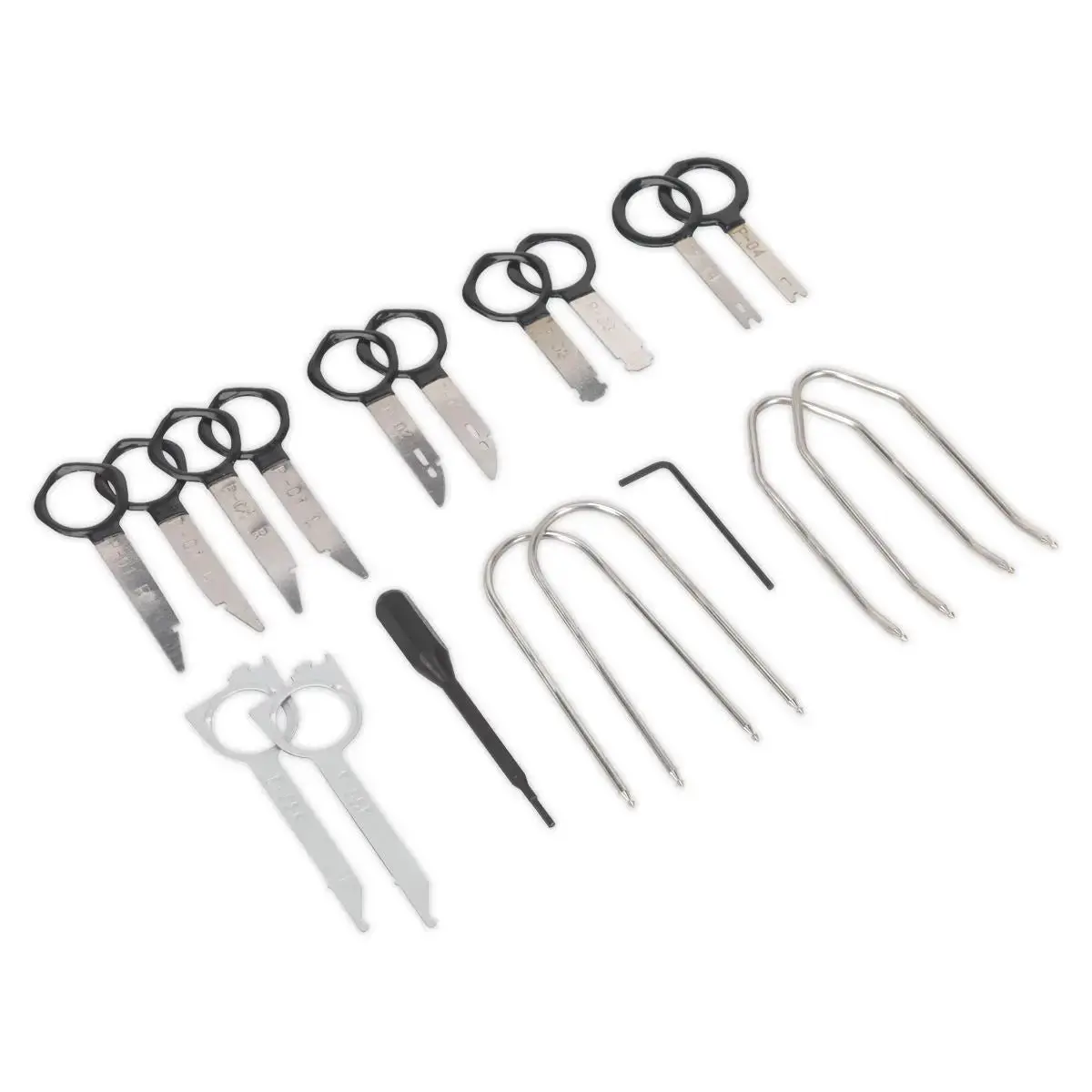 Sealey Radio Release Tool Set 18Pc 1